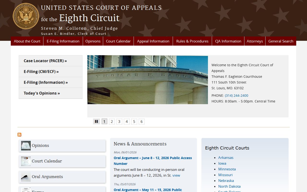 Green Ridge court docket reference distinguishing a federal appellate record